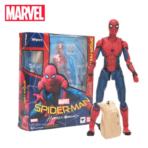 15cm Marvel Toys the Avengers 3 Infinity War SHF S.H.Figuarts Spiderman Homecoming PVC Action Figure Collectible Model Doll Toy
