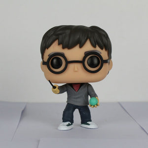 Figurines Harry Potter Nendoroid Juguetes 10cm PVC Luna Lovegood Vinyl Doll Figma Harry James Potter Figure Toys for Children