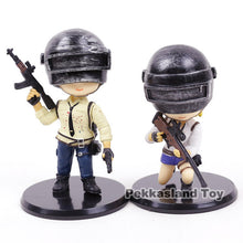 Load image into Gallery viewer, PUBG Playerunknown&#39;s BattleGrounds Q Version PVC Action Figures Toys 2pcs/set