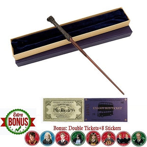 35cm Metal core wand Severus Snape Harri Potter Magic Wand With Gift Box Cosplay Game Collection Wand Harri Potter Stick Toys