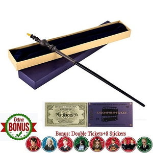 35cm Metal core wand Severus Snape Harri Potter Magic Wand With Gift Box Cosplay Game Collection Wand Harri Potter Stick Toys