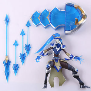 LOL League of Legends figure action game kalista model toy action-figure 3D Game Heros anime party decor cool toy for boy