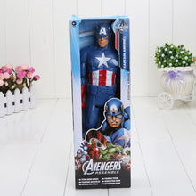 Load image into Gallery viewer, 30cm Marvel Avengers 4 Endgame Captain America Ironman Spiderman Thor Ultra Venom Wolverine PVC Action Figure Toy