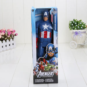30cm Marvel Avengers 4 Endgame Captain America Ironman Spiderman Thor Ultra Venom Wolverine PVC Action Figure Toy