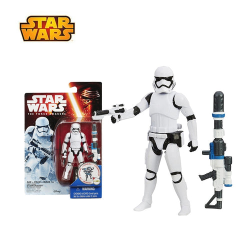 Star Wars Stormtrooper Darth Vader Flametrooper Captain Phasma Rey Finn ZUVIO Action Figure Gift Toy For Kid Boy Collection Doll