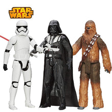 Load image into Gallery viewer, 30cm Star Wars Flametrooper Chewbacca Stormtrooper Darth Vader Kylo Ren Finn Action Figure Gift Toy For Children Collection Doll