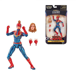 Avengers Endgame Legends Series Captain Marvel PVC Action Figure Collectible Model Dolls Toy