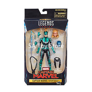 Avengers Endgame Legends Series Captain Marvel PVC Action Figure Collectible Model Dolls Toy