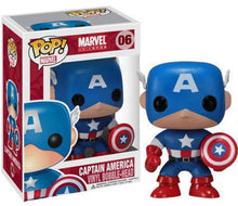 Load image into Gallery viewer, FUNKO POP Marvel Avengers Stan Lee Iron Man Captain America Collection Model PVC Action Figure Kids Toys Children Gift 2F09
