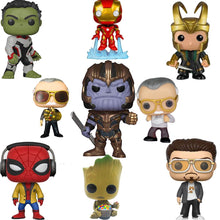 Load image into Gallery viewer, FUNKO POP Marvel Avengers Stan Lee Iron Man Captain America Collection Model PVC Action Figure Kids Toys Children Gift 2F09