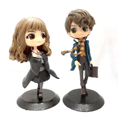 2pcs/lot high quality Harry Potter model figure toy cute Hermione doll action toys gifts Vehicle/car decoration